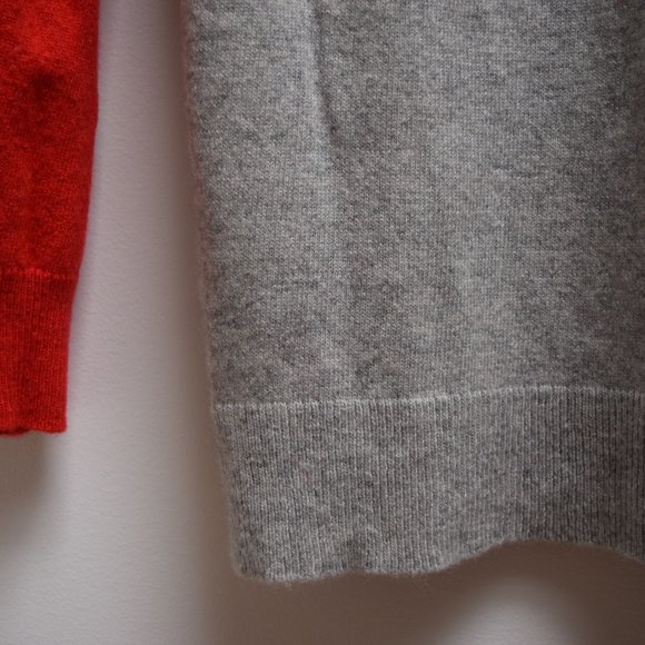 J. Crew Color-Block V-Neck Sweater in Women's S - Picture 12 of 14